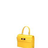 Borsa a mano da donna Vera pelle 07161-D504 YELLOW Roberta Rossi