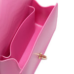 Borsa a mano da donna 100% PVC FLAT S MANHATTAN-AURORA + LIGHT GOLD Marc Ellis