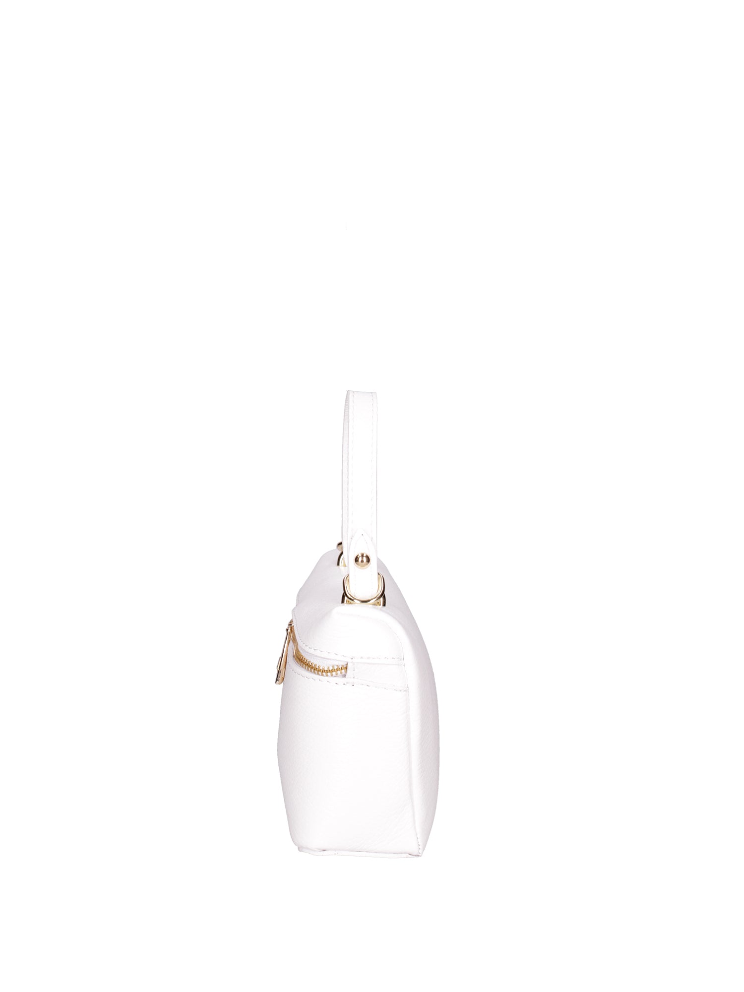 Borsa a mano da donna Vera pelle 07160-D01 BIANCO Roberta Rossi