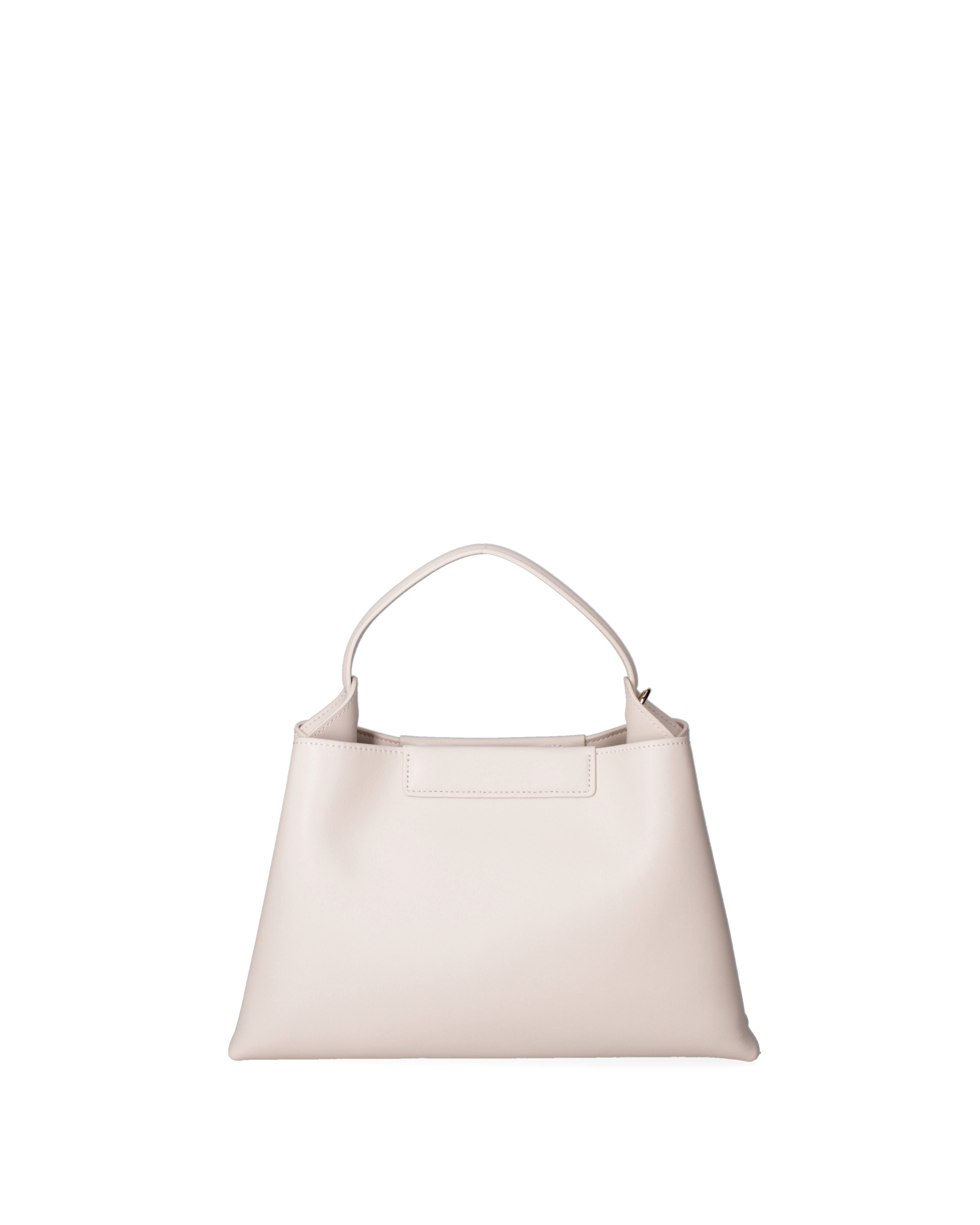 Borsa a mano da donna 100% pelle riciclata 07227-Latte Viola Castellani