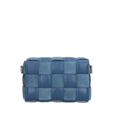 Aranea Borsa a tracolla donna Vera pelle R6080B-D43 BLU PAVONE Chiara Ferretti