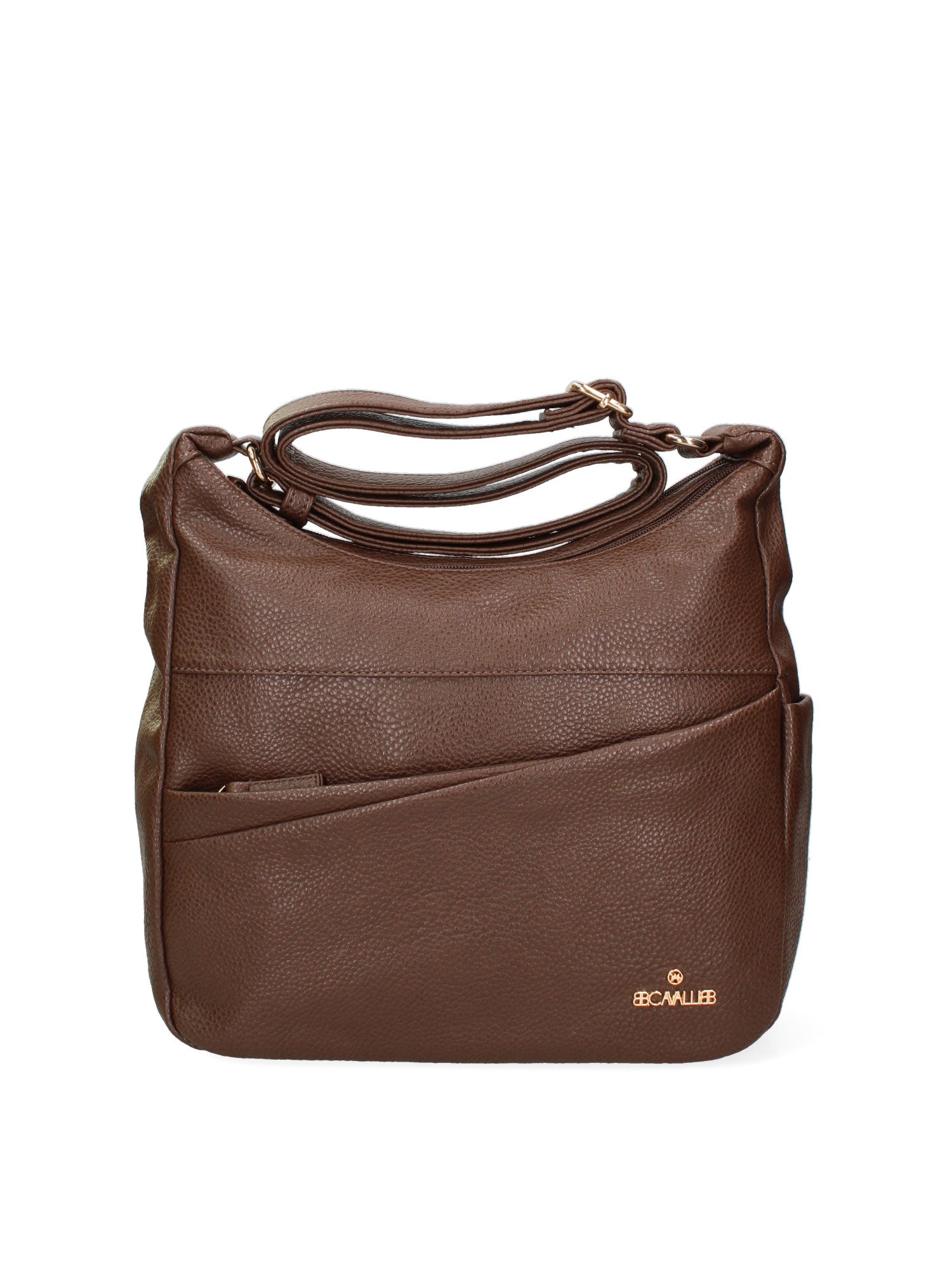Borsa a tracolla da donna Ecopelle BC1382-COFFEE B Cavalli