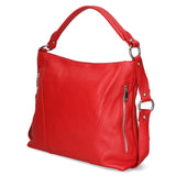 Emily Borsa a spalla da donna Vera pelle 80064-D10 ROSSO SCURO DARK RED Gave Lux