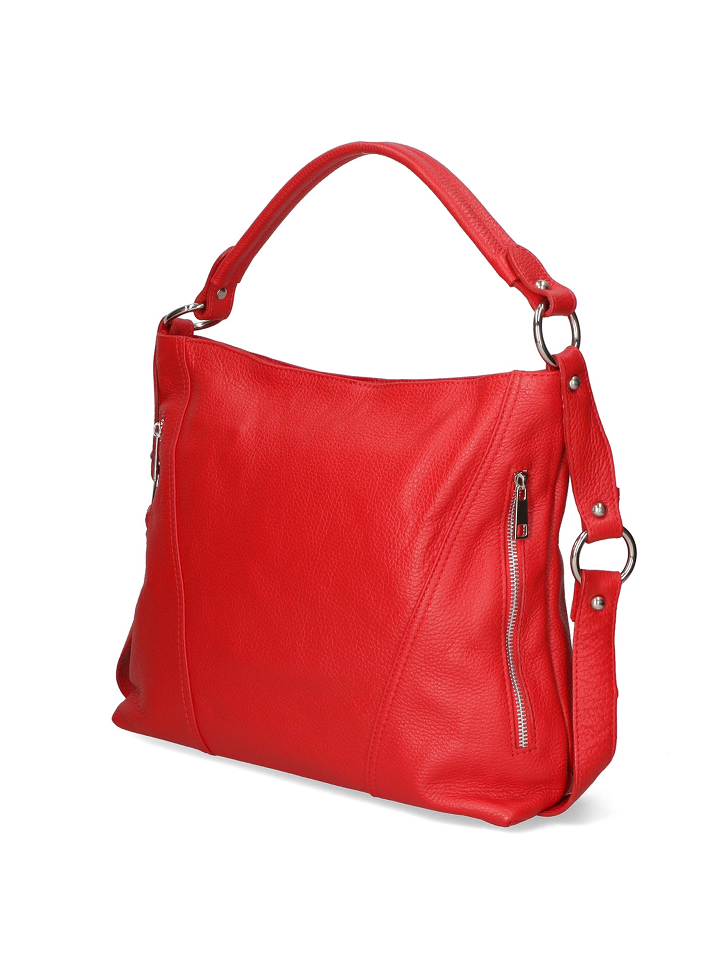 Emily Borsa a spalla da donna Vera pelle 80064-D10 ROSSO SCURO DARK RED Gave Lux