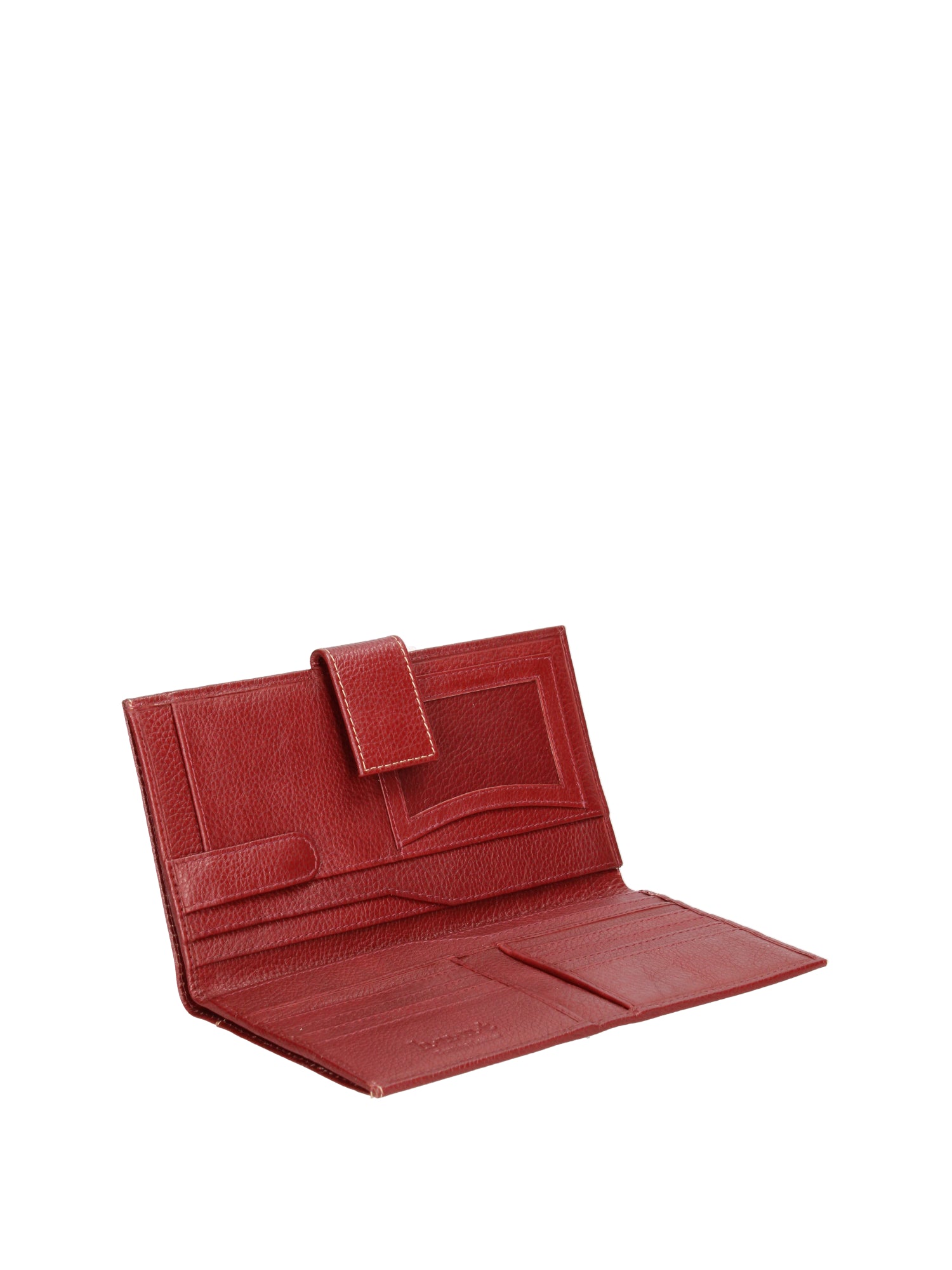 Aethel T000691-ROSSO Portafoglio unisex in vera pelle Gave Lux