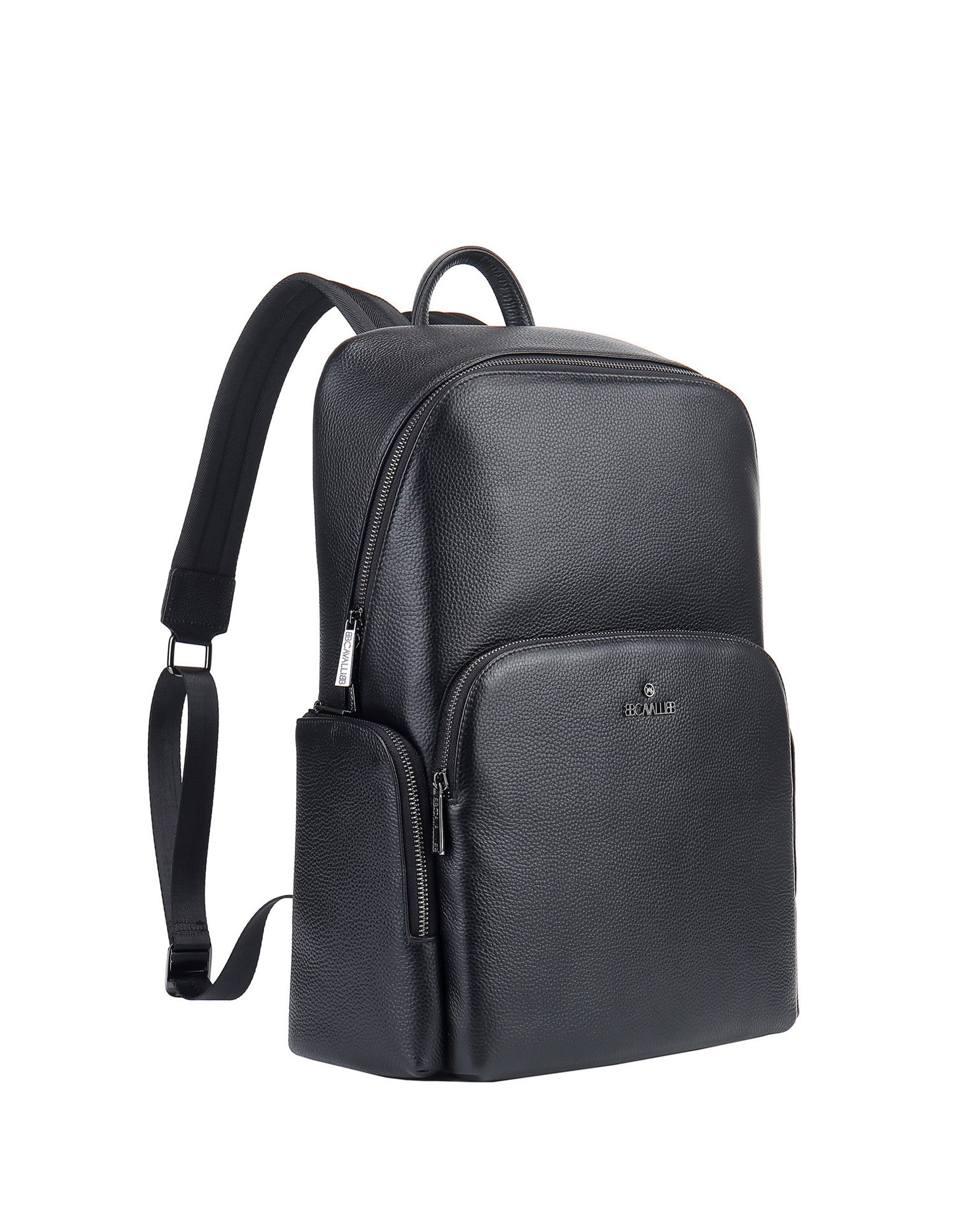 Zaino unisex in vera pelle Casual BC1303-NERO B Cavalli