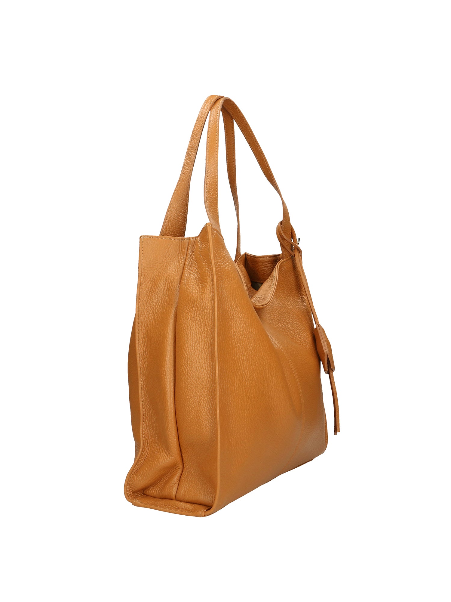 Aelia Borsa a spalla da donna Vera pelle 3312-D17 CUOIO SCURO DARK COGNAC Gave Lux