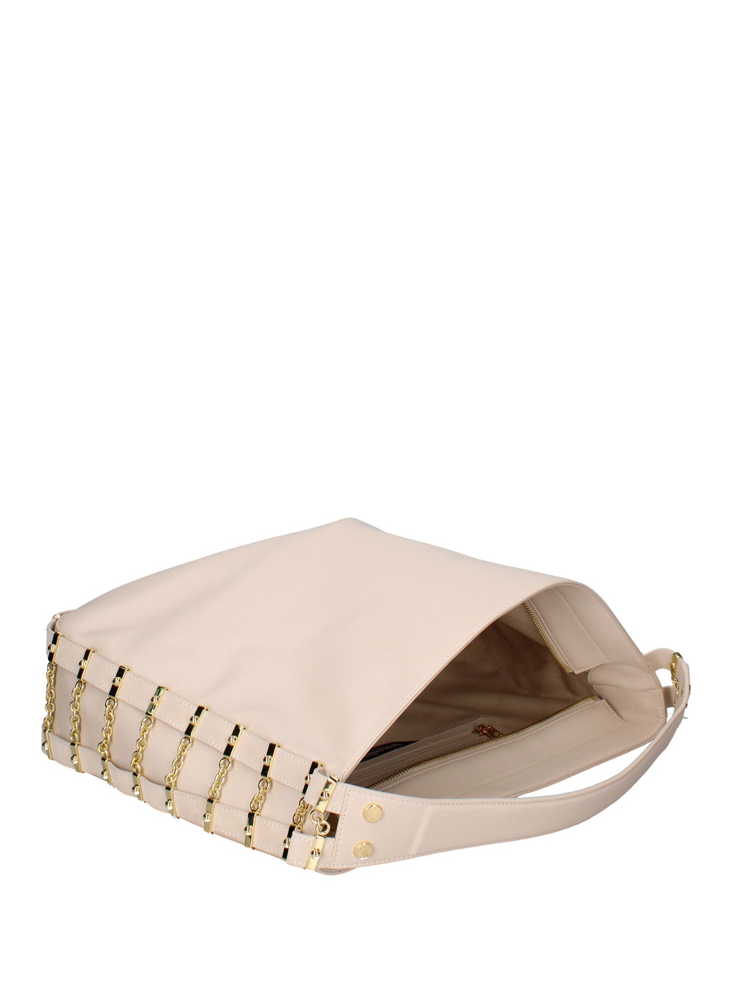 Erisia Chic Borsa a spalla da donna Vera pelle B17223-BEIGE Braccialini