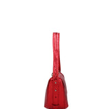 Borsa a spalla da donna Vera pelle e metallo 07228-L032 ROSSO Roberta Rossi