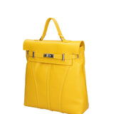 Borsa a mano da donna Vera pelle 07248-D04 GIALLO Roberta Rossi