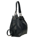 Ereba Borsa a mano da donna Made in Italy 100% pelle 3305-S24 BLU JEANS Gave Lux