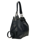 Ereba Borsa a mano da donna Made in Italy 100% pelle 3305-S24 BLU JEANS Gave Lux
