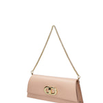 Borsa a spalla da donna Vera pelle 07313-L805 LILLA Roberta Rossi