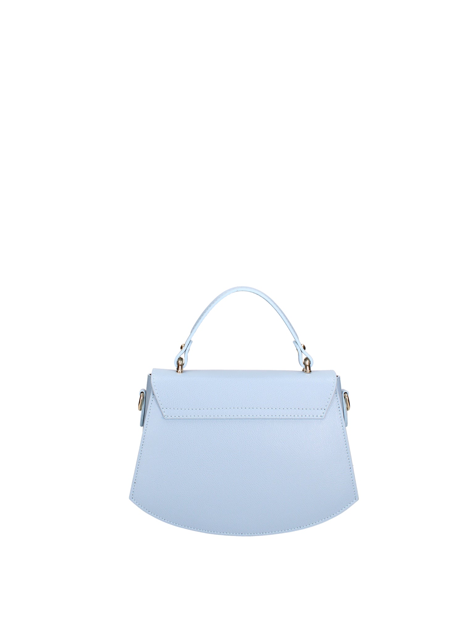 Borsa a mano da donna 100% vera pelle 07202-P 631 CIELO Roberta Rossi