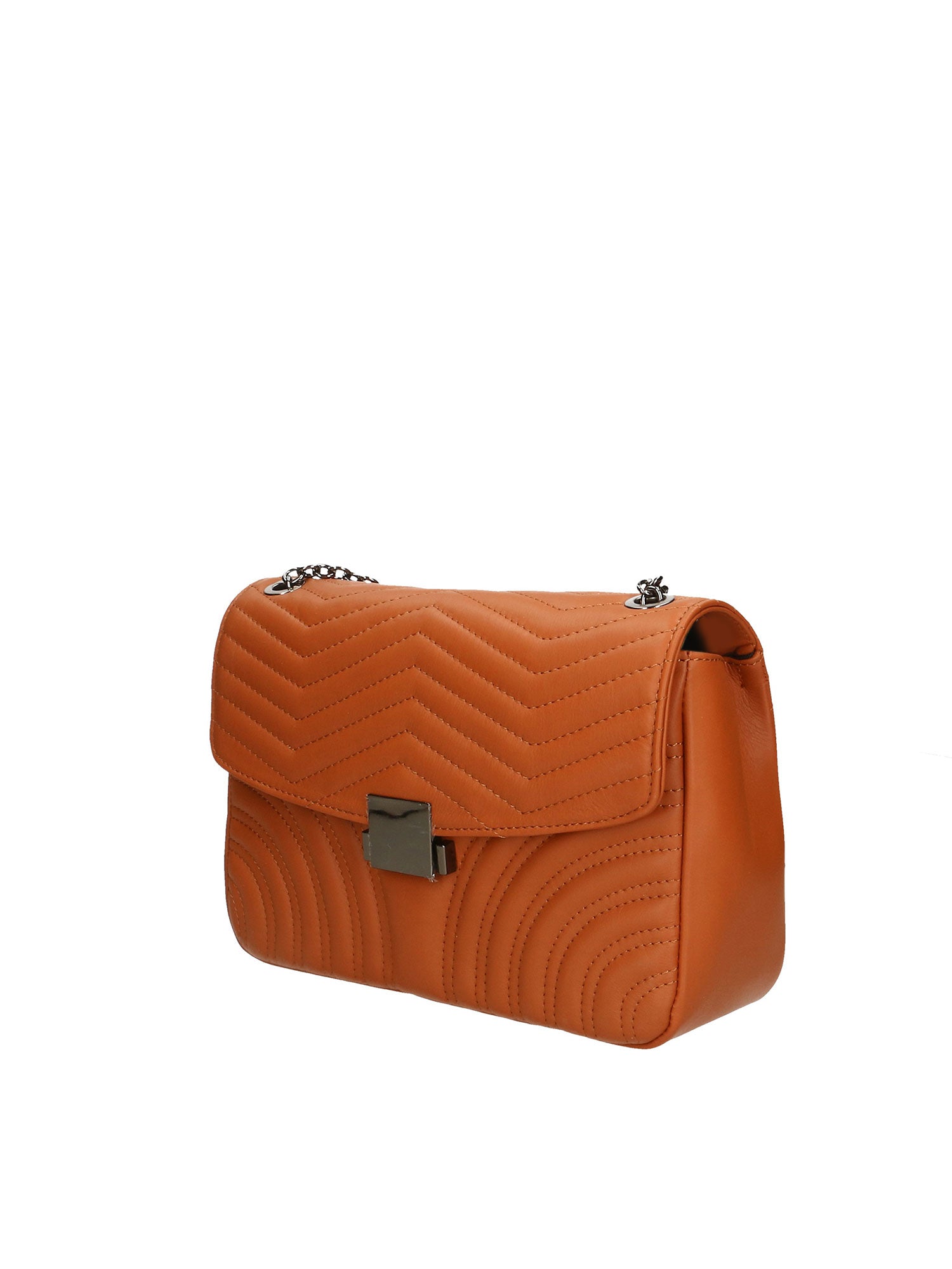 Erisma Borsa a tracolla donna Vera pelle 6509-CUOIO Gave Lux