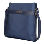 Borsa a tracolla uomo Pelle vegana + Tessuto PCL3068-BLU Northampton Polo Club