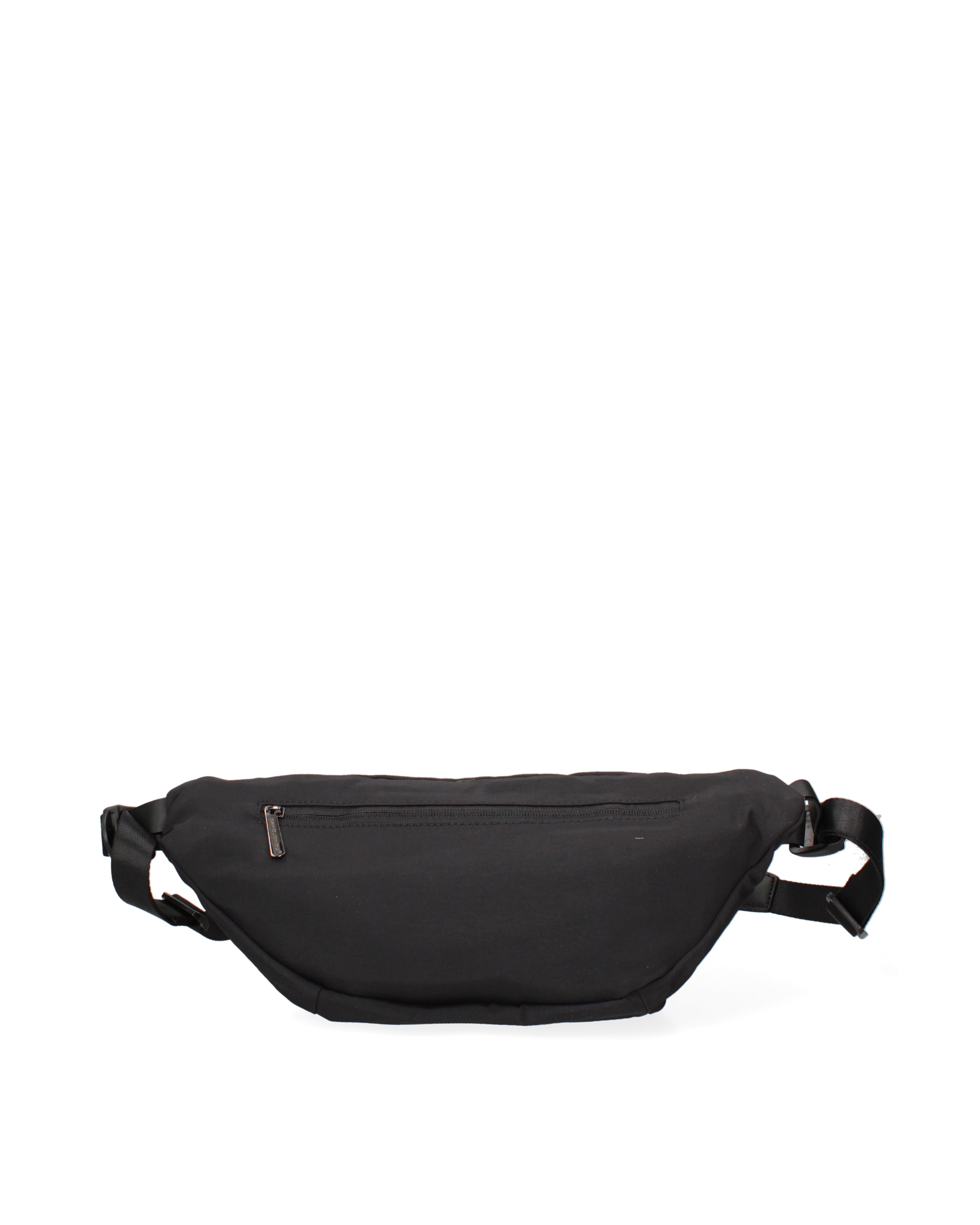 Marsupio unisex nylon e ecopelle Casual F6736-1-BLACK David Jones