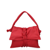 Borsa a spalla da donna Vera pelle 07172-S58 ROSSO FUOCO Viola Castellani