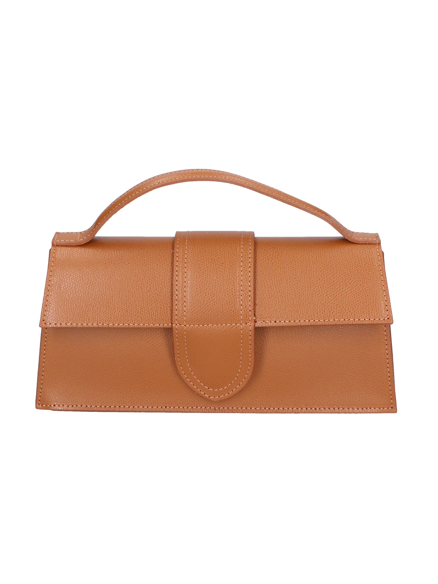 Liliana Borsa a mano da donna Vera pelle 06516-COGNAC Gave Lux