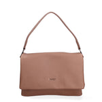 Borsa a spalla da donna Ecopelle vegana 637-1-TAUPE Diana&co
