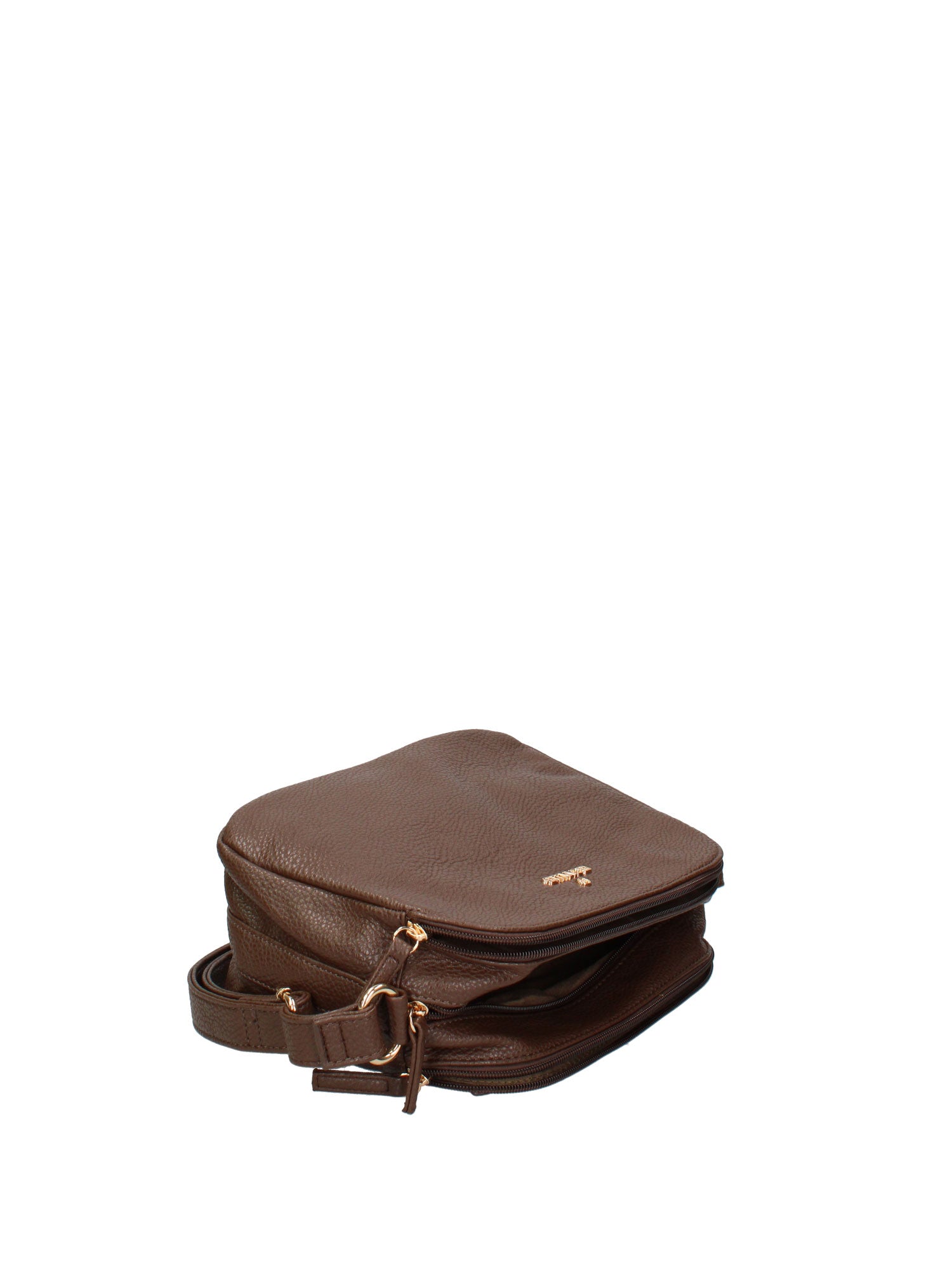 Borsa a tracolla da donna Ecopelle BC1384-COFFEE B Cavalli