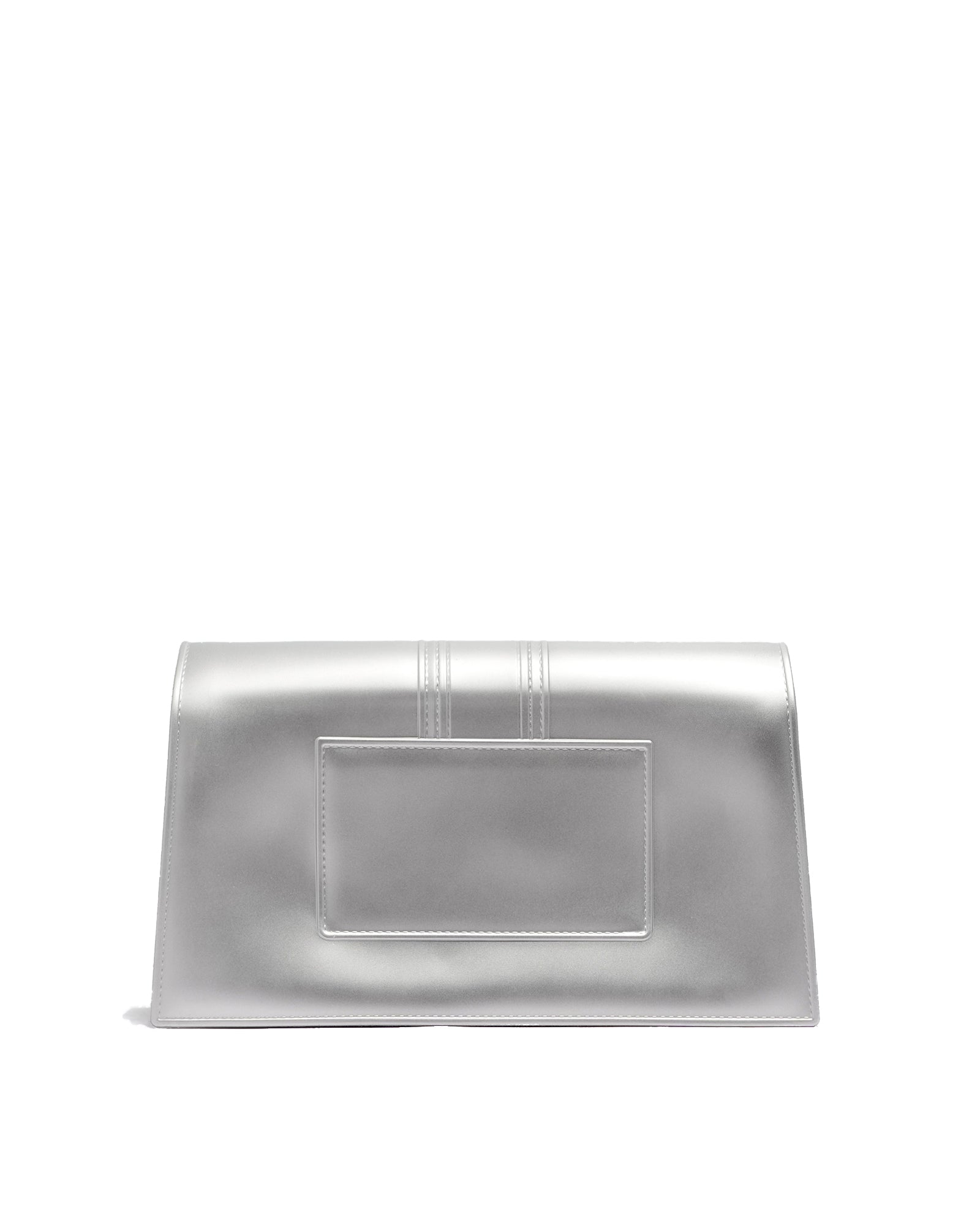Borsa a mano da donna 100% Pvc FLAT ROOD M-SILVER + OFF SILVER Marc Ellis