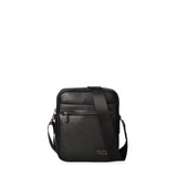 Borsa a tracolla uomo vera pelle Casual PC3218-NERO Northampton Polo Club
