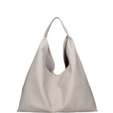 Borsa a mano da donna 100% vera pelle 07209-D86 GRIGIO PERLA Roberta Rossi