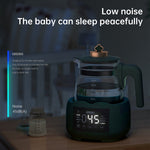 Unisex Scaldalatte Elettrico in Plastica e Vetro 24 Mesi Garanzia ACN-3841A1-Green Volkshin