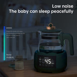 Unisex Scaldalatte Elettrico in Plastica e Vetro 24 Mesi Garanzia ACN-3841A1-Green Volkshin