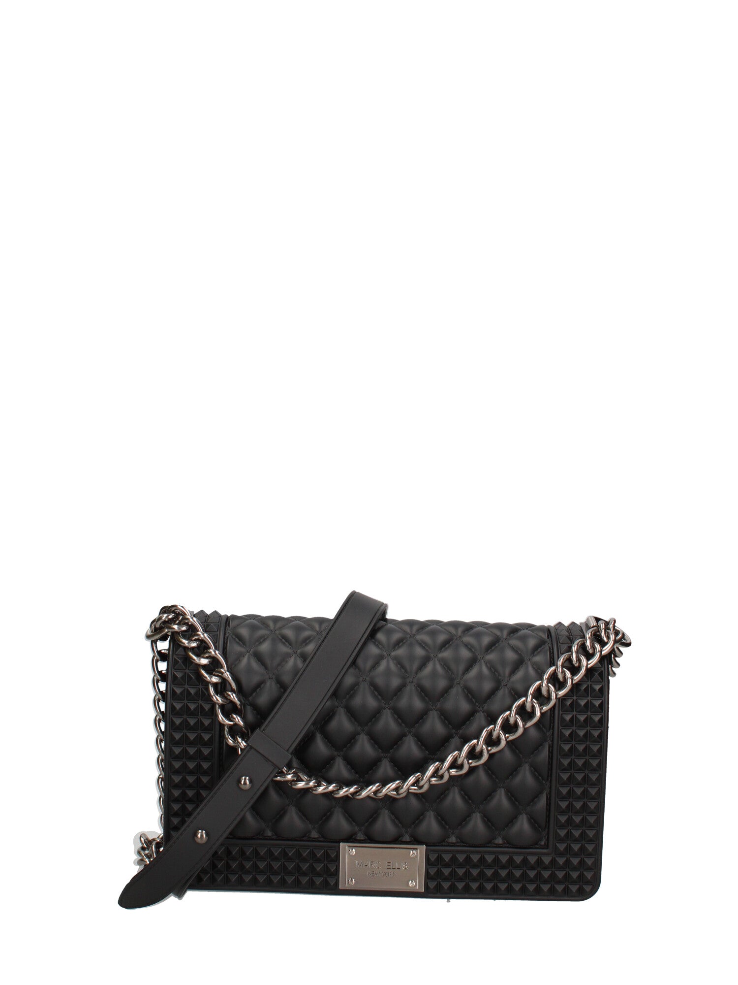 Borsa a mano donna 100% gomma FLAT PENKA M-BLACK-BRUSH CDF Marc Ellis