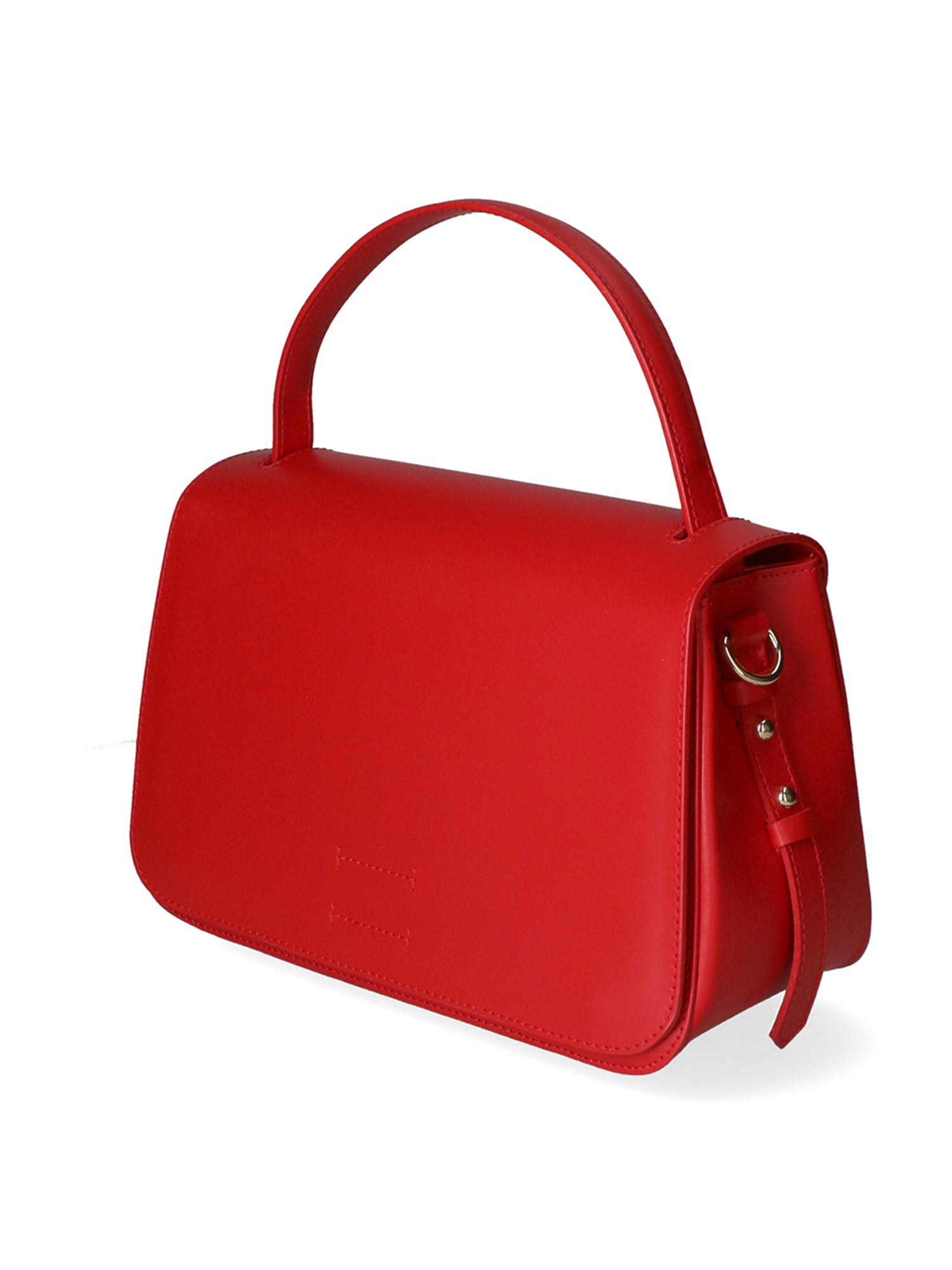 Lucia Borsa a mano da donna 100% pelle 04514-L214 ROSSO Gave Lux