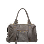 Elara Borsa a spalla da donna Vera pelle 06090-018 GRIGIO MEDIO Gave Lux