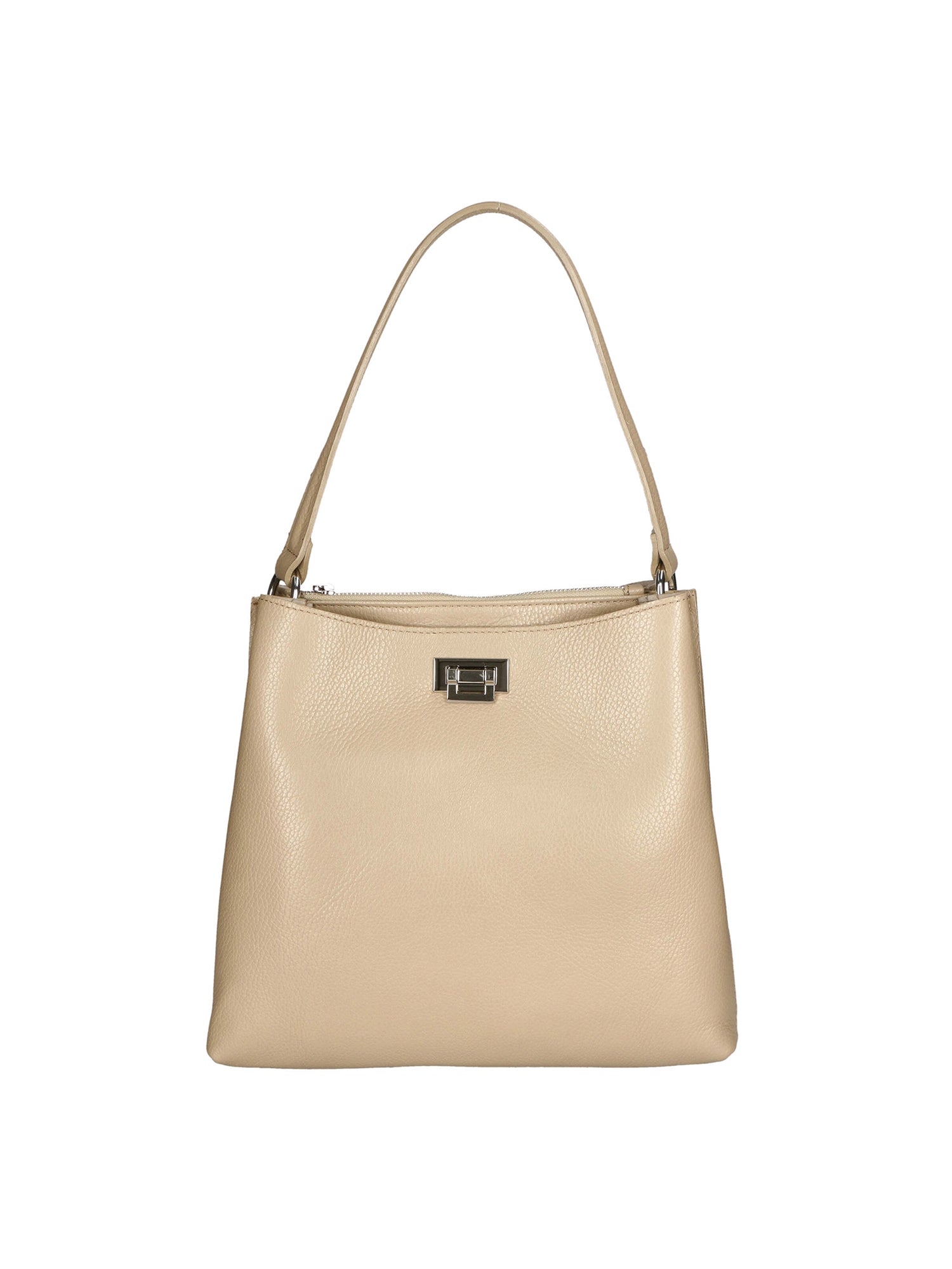 Adelasia Borsa a mano da donna 100% pelle 04495-D05 CAPPUCCINO CAPUCHIN Gave Lux