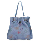 Voyageuse Borsa a mano da donna Vera pelle 564137-CIELO Gave Lux