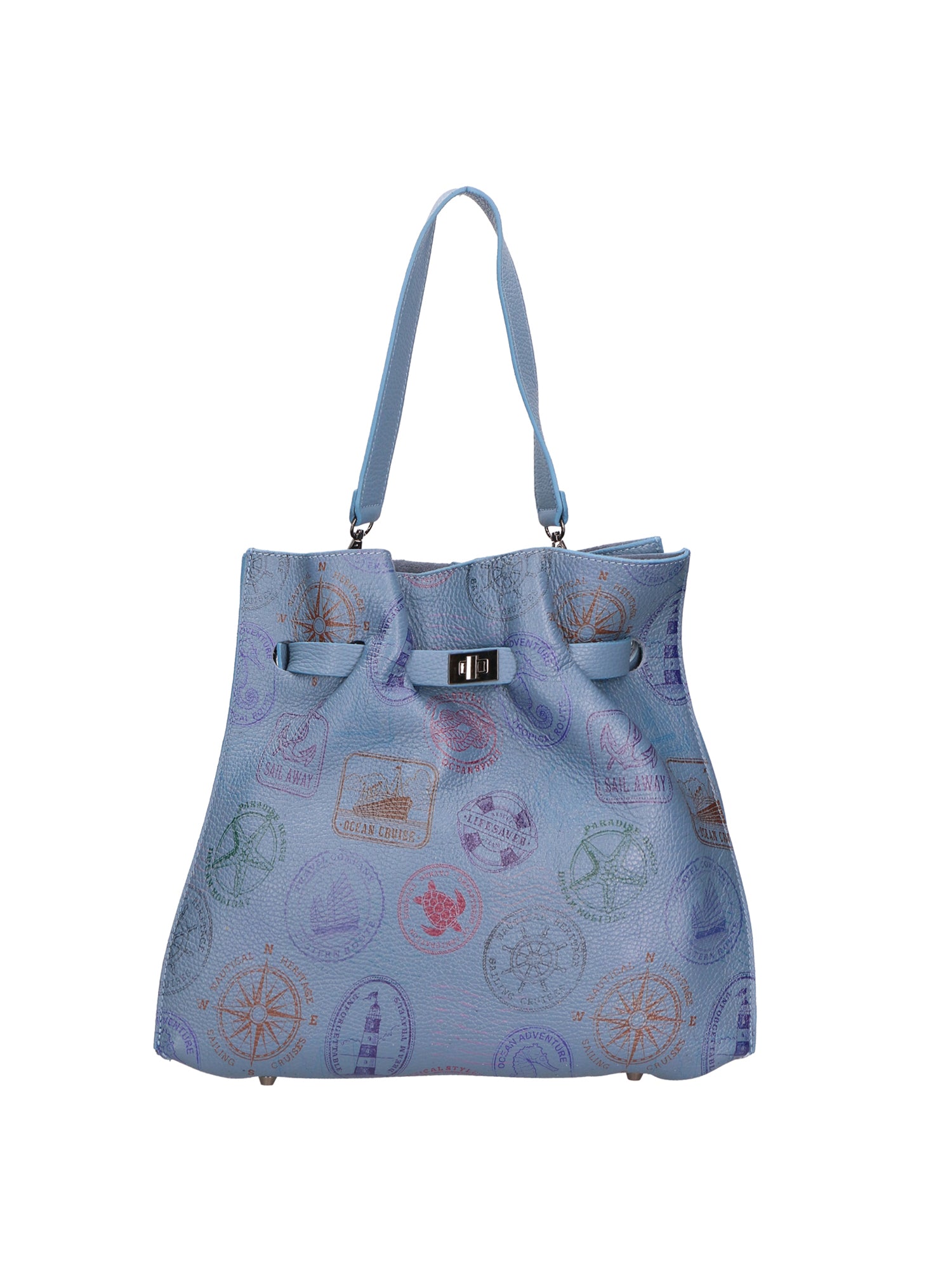 Voyageuse Borsa a mano da donna Vera pelle 564137-CIELO Gave Lux