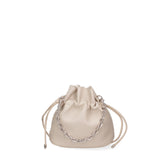 Borsa a secchiello da donna 100% PVC F6717-1-BEIGE David Jones
