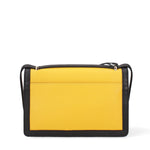 Ardena Borsa a tracolla da donna Vera pelle 1324-GIALLO+NERO Gave Lux