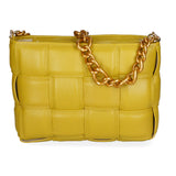 Agostina Borsa a mano da donna Vera pelle 04691-D89 PISTACCHIO Gave Lux