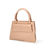 Borsa a mano da donna Ecopelle e Zip 614-2-CAMEL Diana&co
