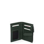 Portafoglio da donna in vera pelle Casual LB7702-20-GREEN Laura Biagiotti