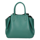 Vincenza Borsa a mano da donna Vera pelle 06898-D91 PAVONE Gave Lux