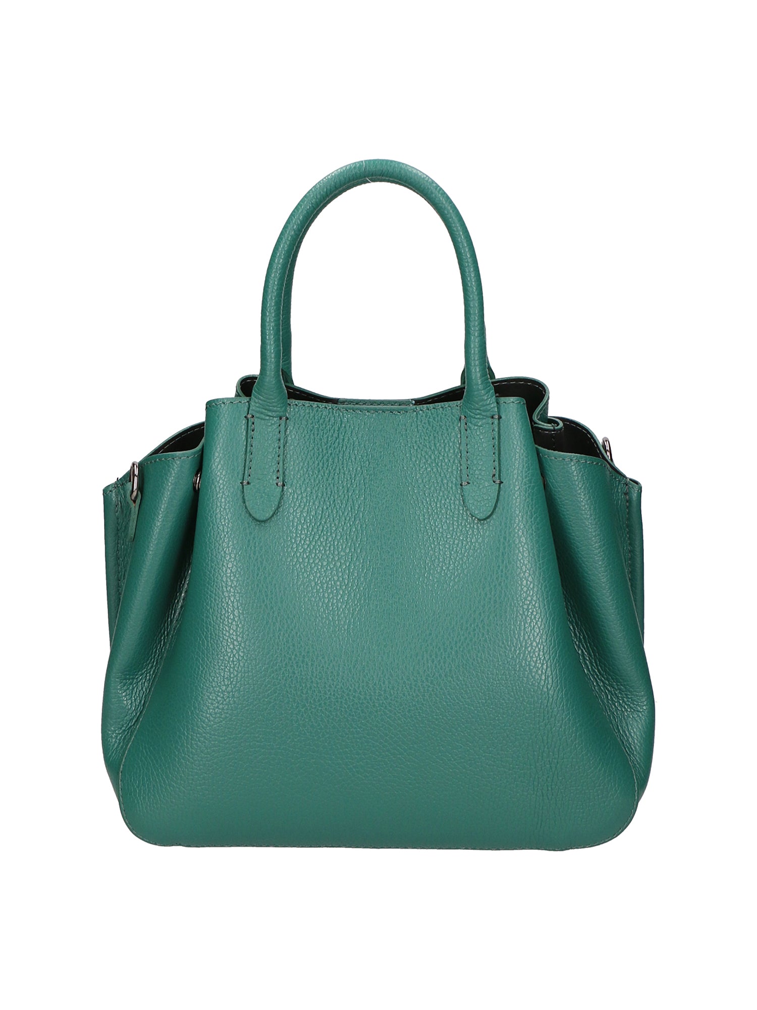 Vincenza Borsa a mano da donna Vera pelle 06898-D91 PAVONE Gave Lux