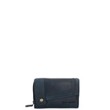 Portafoglio uomo in vera pelle Casual HILB-3698-BLU Hill Burry