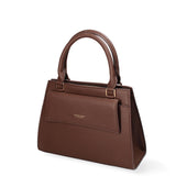 Borsa a mano da donna Ecopelle e Zip 614-2-CHOCOLATE Diana&co