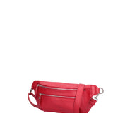 Marsupio da donna in vera pelle 100% pelle 07240-D58 ROSSO FUOCO Roberta Rossi