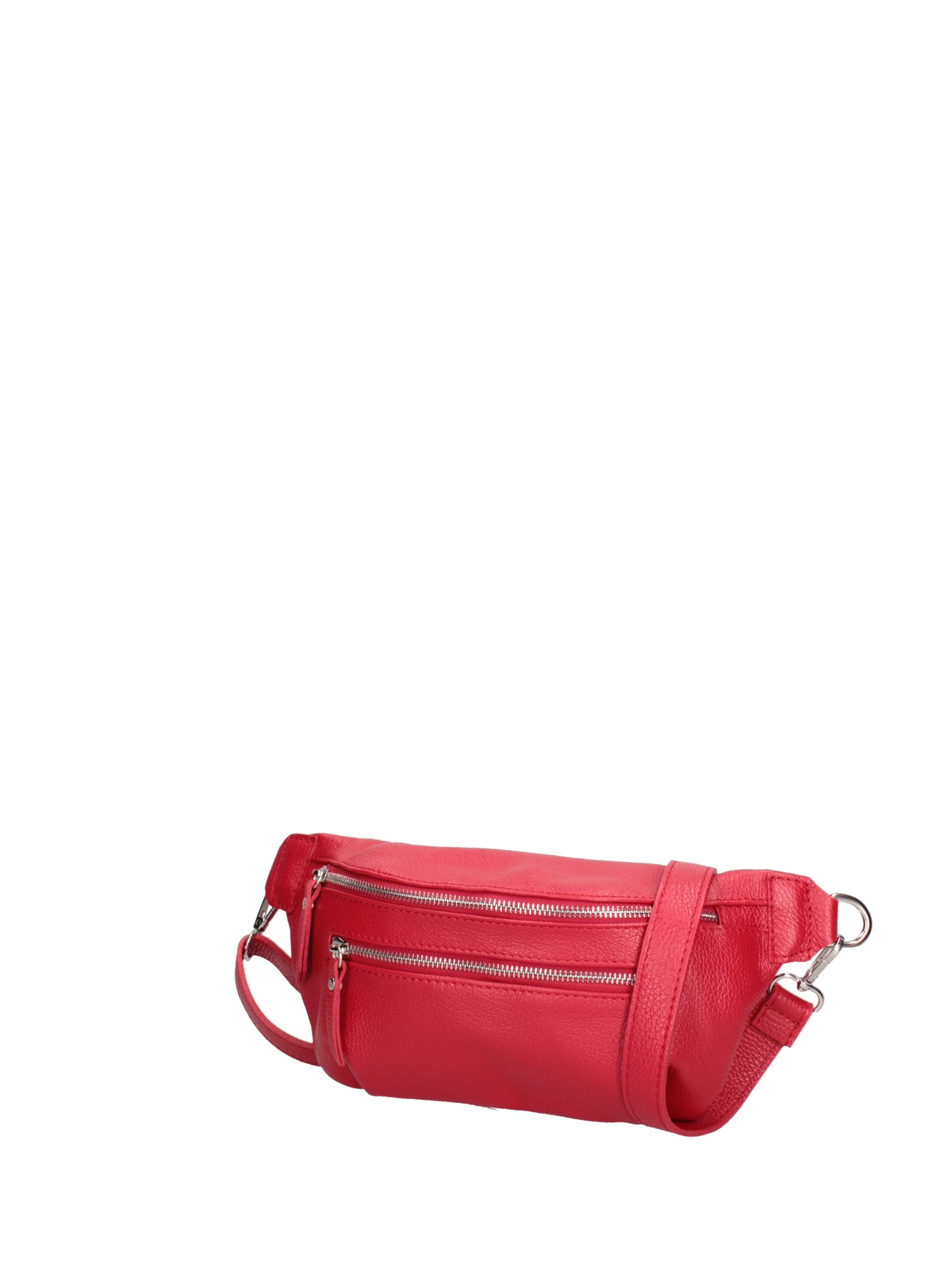 Marsupio da donna in vera pelle 100% pelle 07240-D58 ROSSO FUOCO Roberta Rossi