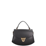 Borsa a mano da donna 100% vera pelle 07202-P 636 NERO Roberta Rossi