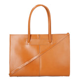 Eugenia Borsa a mano da donna 100% pelle 9008-CUOIO Gave Lux