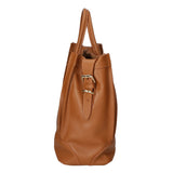 Doralice Borsa a mano da donna Vera pelle 80029-D17 CUOIO SCURO DARK COGNAC Gave Lux